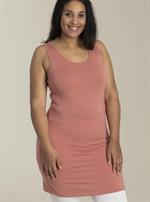 Sandgaard - Amsterdam Basis Top, Ekstra Lang, Gammel Rosa